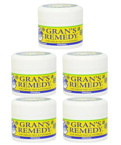 グランズレメディ フットパウダー オリジナル 50g 5個セット 並行輸入品（Amazon）