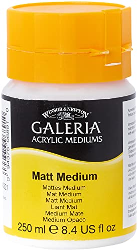 Winsor & Newton Galeria Acrylic Matt Medium, 250ml