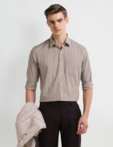 Image of Arrow Men's Solid Slim Fit Shirt