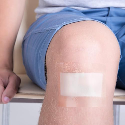 Image of ARTIBETTER Transparent Stretch Adhesive Bandage | Waterproof Clear Film Dressing Tape | Flexible Second-Skin Protective Wrap for Daily Use | Cut-to-Size Adhesive Tape Roll (1 Pc) (10cmx5m)