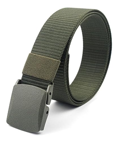 Cinto Tático Fivela Militar Nylon Fivela 6 Cores 120cm (PRETO)