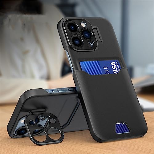 CIBOS Funda de teléfono con Soporte Invisible para iPhone 14 13 11 12 Pro MAX 14 Plus, Funda de protección Completa Candy, T1, para iPhone 14Pro
