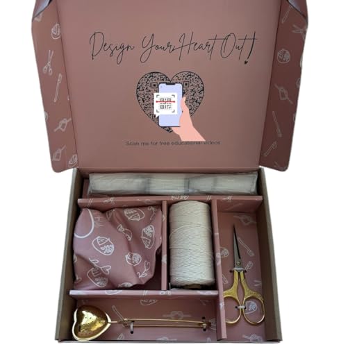 Sourdough Accessory Kit by Made With Loave | Sling, Scissors, Twine, Flour Duster, Bowl Cover & Stencil