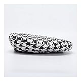 Género aplicable: rueca HAIMEI-WU Sombrero Damas Invierno Americana Blanco y Negro Houndstoe Boina Pintor Sombrero Sombrero Sombrero Otoño Invierno (Color : Black)