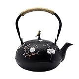 YJX Cast Iron Teapot, Japanese Style Tet...