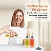 Amazon.com - Syrup Dispenser Bottles Set 3 Packs 5 OZ Simple Small ...