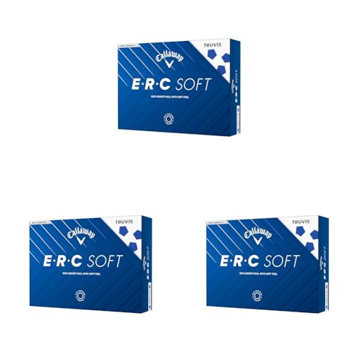 LEFC(Callaway) St{[ ERC SOFT 25 TRUVIS 3s[X\ gD[rXEzCg (× 3)