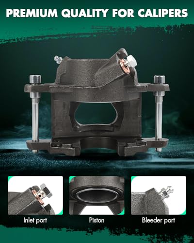 Image of SCITOO 184039 Front Right Disc Brake Caliper Assembly Without Bracket For Buick For GS /For GS 350 /For GS 400 /For GS 455 /For Skylark /For Special /For Sportwagon,For Chevy For Chevelle