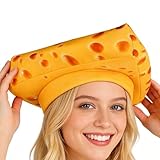 Générique Casquette Fromage | Casquette Amusante Douce Et Réaliste,Chapeau De Déguisement Cheesecake Pour Scène - Pour Fêtes Halloween Noël Cosplay Jardin Quotidien Hiver Extérieur