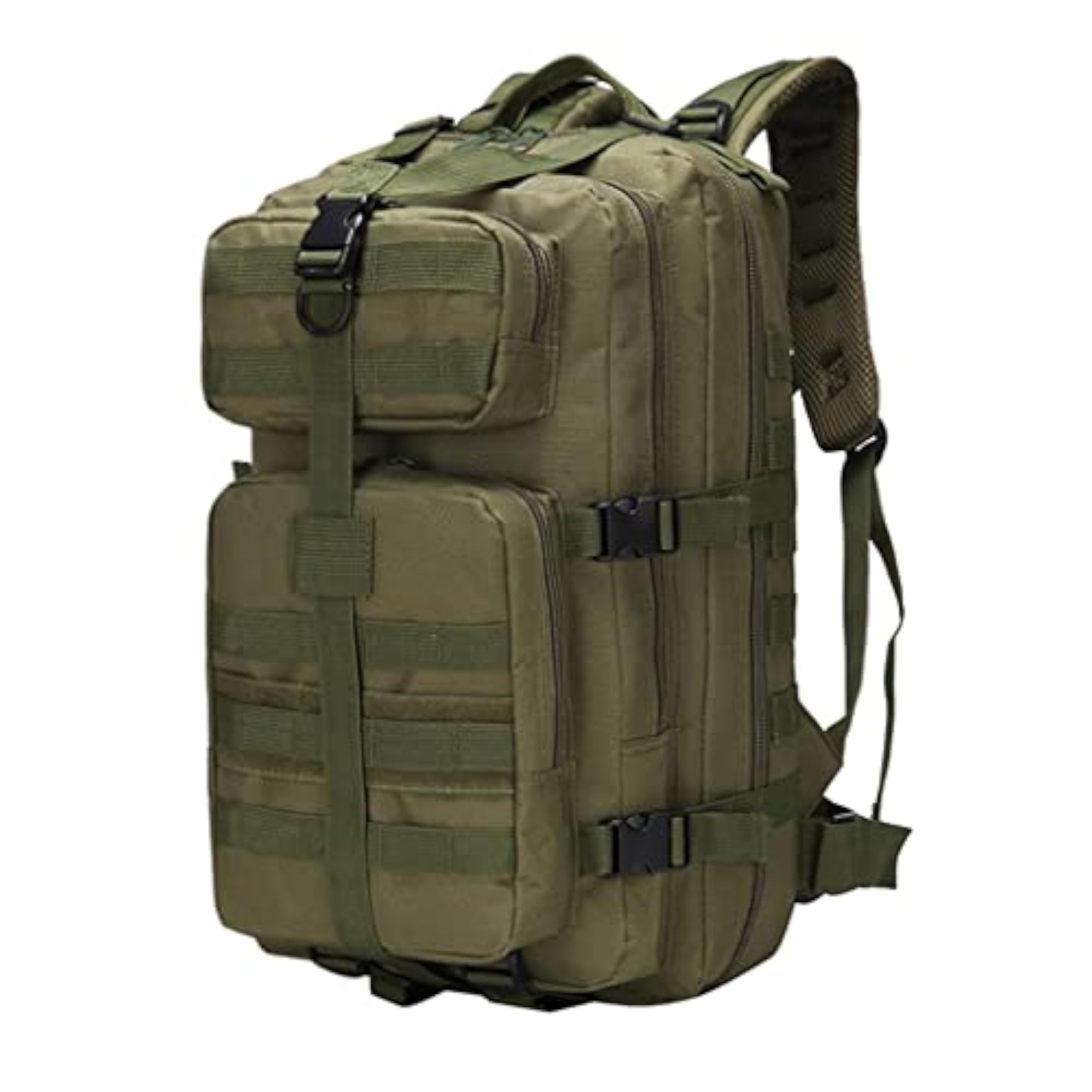 Outdoor Waterproof Multi Pocket Backpack - Army Green