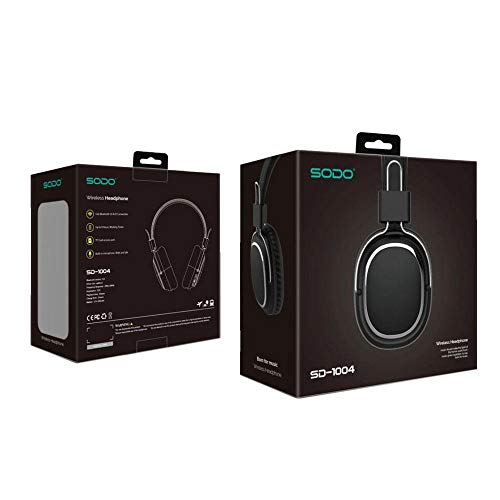Wireless headphone sodo sd-1004 - black