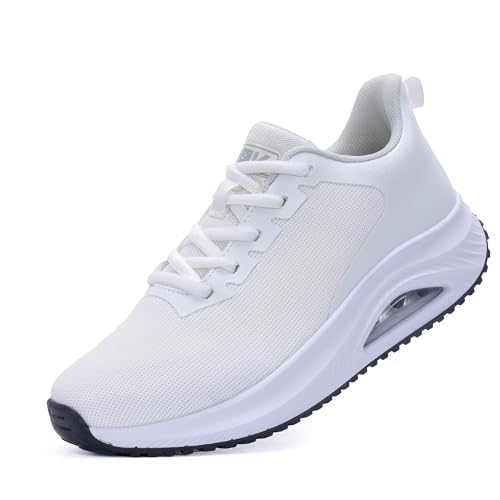 Image of RomenSi Womens Arch Support Walking Shoes Orthotic Fashion Sneakers Tennis Shoes for Plantar Fasciitis Pain Relief US 5.5-11