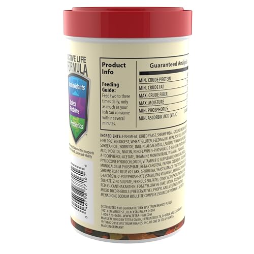 TetraColor Tropical Flakes, Color Boosting Fish Food, Nutritionally Balanced Diet for Tropical Fish, 2.2 oz - Image 3
