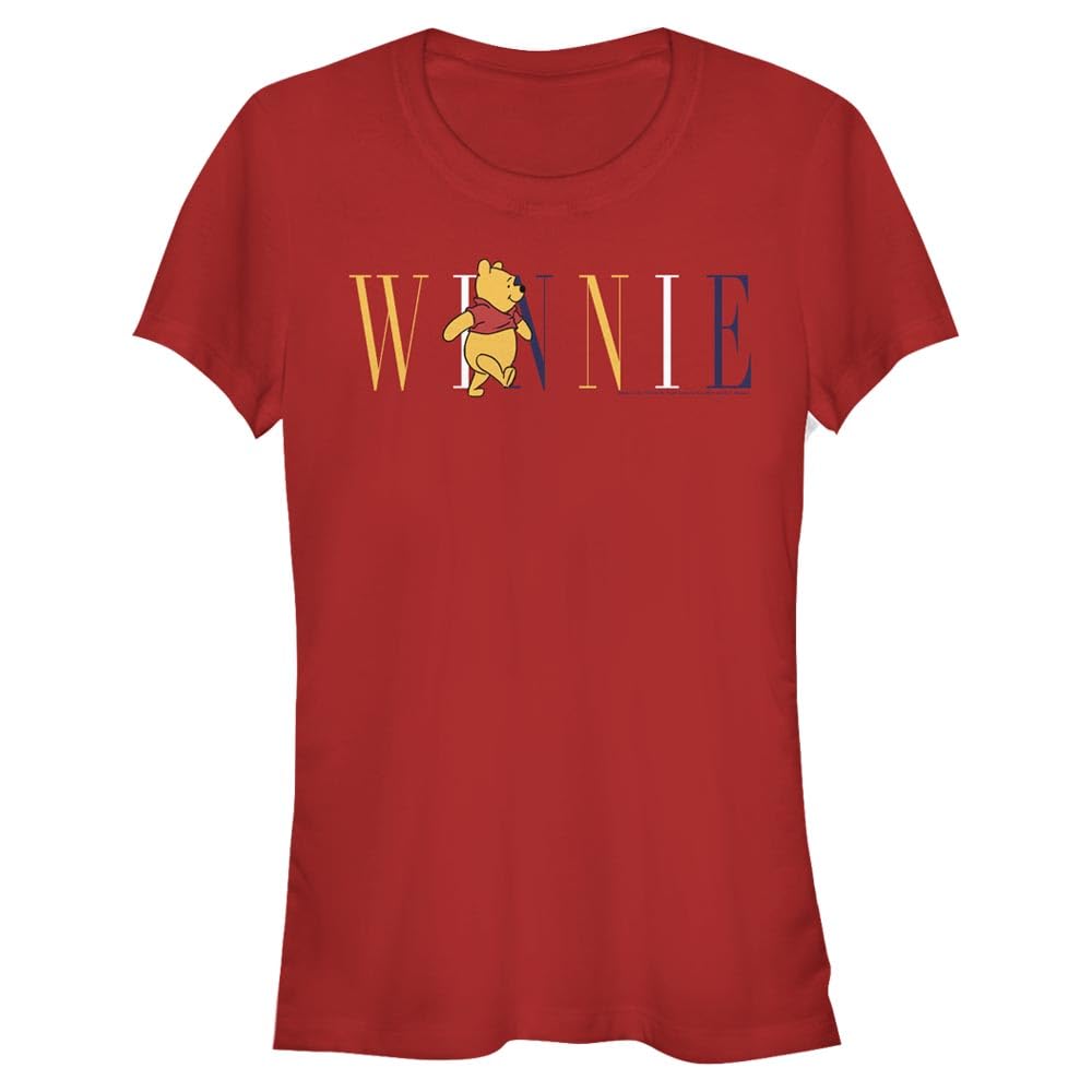 Winnie the Pooh - Pooh Fashion Bisiklet Yaka T-Shirt Tişört Kadın