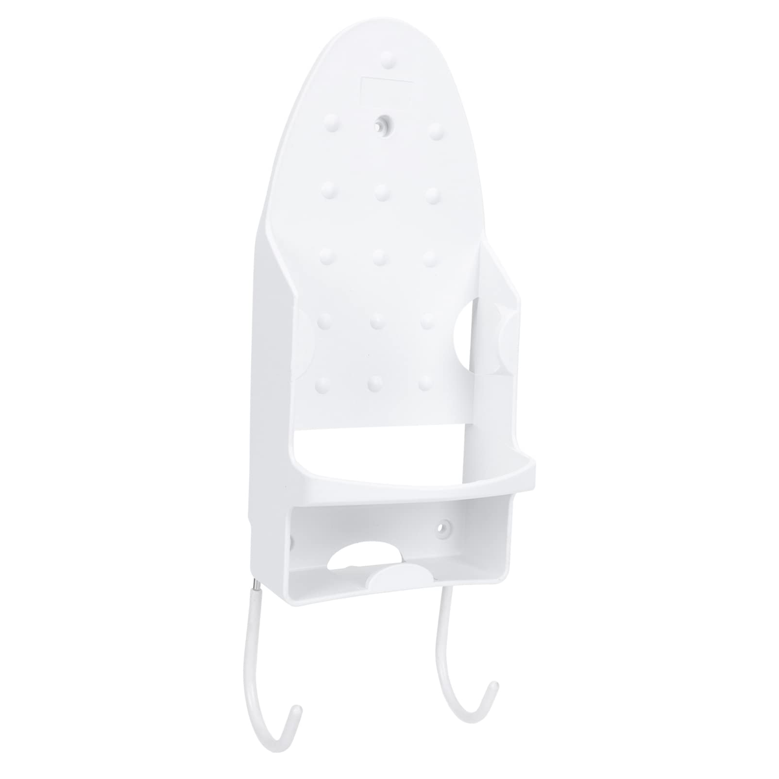 Zerodeko Bathroom Ironing Board Shelf Electric Iron Wall Stand Two-one Iron Holder for Space-Saving Storage and Easy Access to Ironing Board for Laundry Rooms and Bathrooms