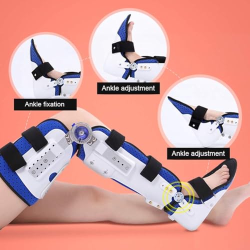 Rodillera ortesis ajustable con bisagras para pierna izquierda miniatura 5