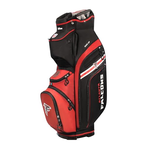 Sac de golf chariot Wilson NFL Atlanta Falcons pour passionnés