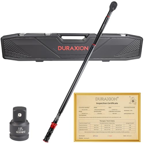 DURAXION 3/4-Inch Drive Torque Wrench 100-950ft.lb/135.58-1288.03Nm