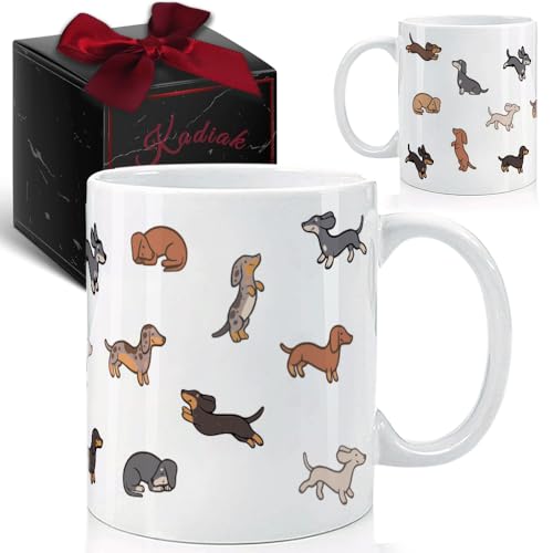 Taza de porcelana blanca 11 oz para café miniatura 1