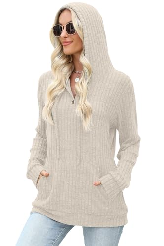 JomeDesign Womens Sweaters Fall Long Sleeve Hoodie Laides Sweatshirts Loose Casual Fashion Clothes S-2XL3