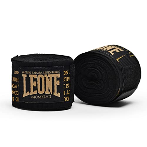 Leone 1947 AB705 Bandagen, Unisex, für Erwachsene, Schwarz, 3.5