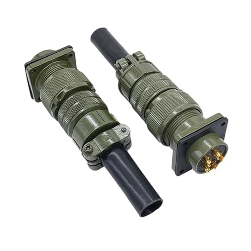 Conector circular 5015 MS3102 de especificación militar con socket de 18-10S 3