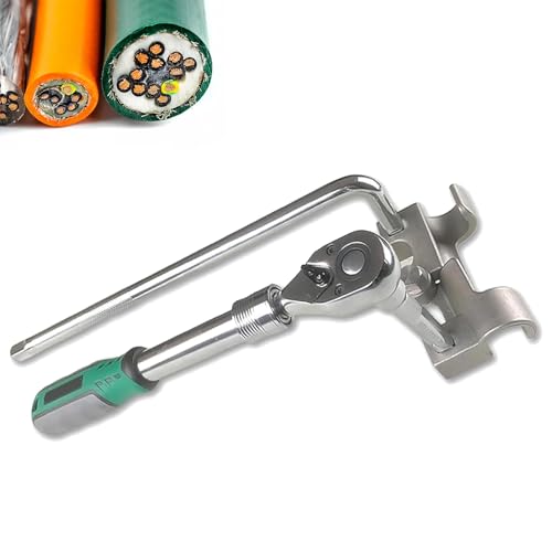 Esta máquina dobladora de Cables Manual, Juego de Herramientas de doblado de Acero Inoxidable, máximo 25 mm, Tipo Dividido portátil para Cables eléctricos