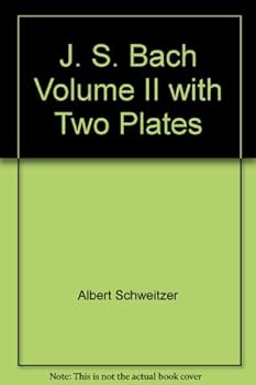 Hardcover J. S. Bach Volume II with Two Plates Book