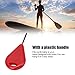 Vbest life Pack of 6 Surfboard Fin Key, Metal Hex Key Surf Fin Key Spare Replacement Surfing Boar Accessory(red)
