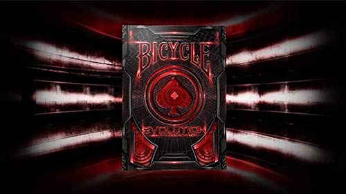 Bicycle Evolution Deck (rood) door USPCC - Trick by Bicycle