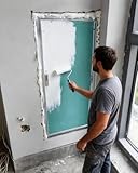 Vibeo Revisionsklappe Unsichtbare, Lackierbare Trockenbau-Zugangstür, Große, Flächenbündige Dachbodeninspektionsluke, Zugangsklappe für Sanitär/Elektroinstallationen(30x90cm/12x36in)