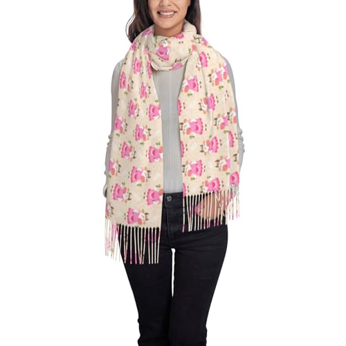 Foulard vache personnalisé noir pour égayer une tenue d'hiver sombre