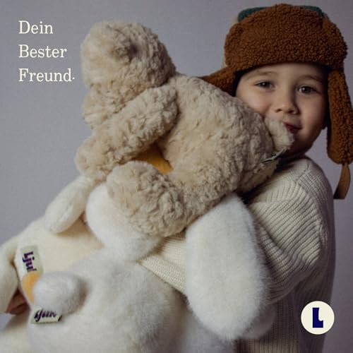 Ljuk® Napmaster™ Bruno – Teddy Kuscheltier, 30 cm, superweicher Plüschbär, klassisches Stofftier, Geschenk für Kinder, Jungen & Mädchen (Classic)