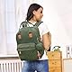 SONARIN Multifunktional Baby Wickelrucksack Wickeltasche mit Faltbarem Babybett,Tragbare Wasserdicht Wickeltasche Rucksack Kinderwagentasche mit Matte,Schnullertasche & USB-Anschluss(Armeegrün)