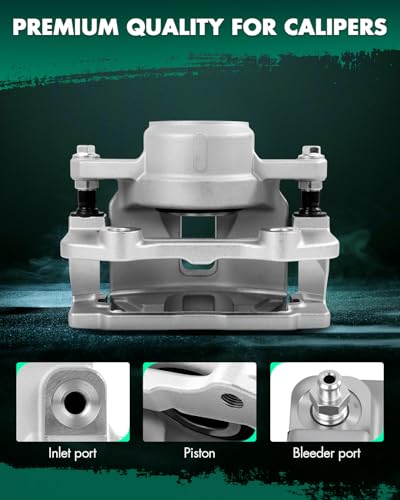 Image of SCITOO 18B4969A 18B4968A Front Brake Calipers Fit For Chrysler For 300 2012-2021,For Dodge For Challenger 2012-2021,For Dodge For Charger 2012-2021, Disc Brake Caliper Assemblies,2PCS