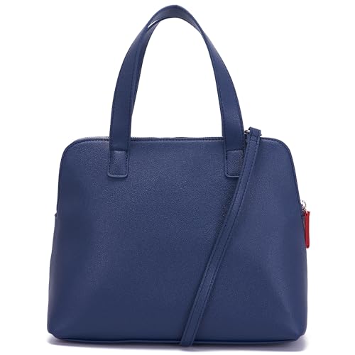 Image of Nautica Brand Printed Satchel Handbag For Women | Spacious Compartment with Zipper | Handbag For Women | Stylish Branded Stachel Bag For Women | Detachable & Adjustable Strap | Idle Size