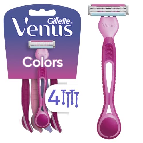 Gillette Venus Simply3 Women's Disposable Razors, 4 Count, 1 Pack - image 1