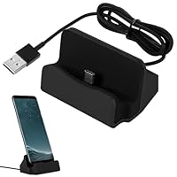 Ladestation Mit 1 M Kabel,Typ C Ladestation,Ladegeräte Mobiltelefone Vom Typ C, Standladegerät Kompatibel,Für Heimbüros