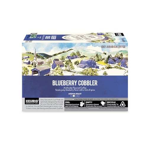 Image of New England Coffee Blueberry Cobbler Single Serve Pods 10 Count (Pack of 6)