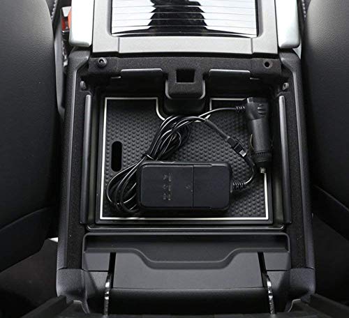 For Land Rover Range Rover Evoque 2009-2019 ABS Plastic Armrest Storage Box Phone Glove Tray