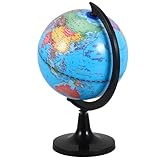 Affichage géographique précis : nos globes géographiques marquent clairement les pays et les frontières, ce qui en fait les globes scolaires idéaux pour un globe de carte du monde précis pour les étudiants et le personnel, fournitures de cours de géographie, globe en plastique