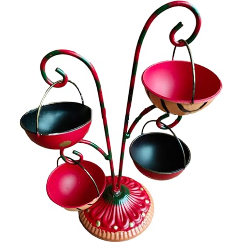 Support à cupcakes de Noël vertical à 2 étages pour optimiser votre table - 2