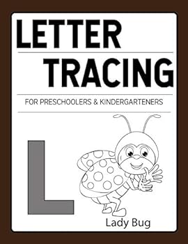 Paperback Letter Tracing for Preschoolers & Kindergarteners: Letter Tracing Book for Kindergarten & Preschool Ages 3-5 Book