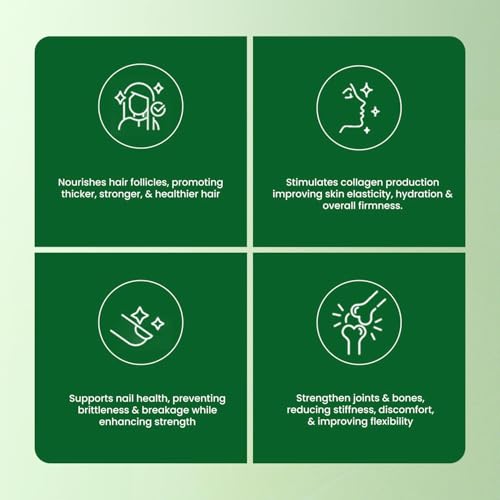 Image of Herbalmax 100% Veg Collagen Beauty Builder 195g Plant-Based Collagen Supplement for Hair, Skin, Nails & Joints | With Vitamin C & E | Mixed Fruit Flavour | Naturally Gluten-Free & No Added Sugar Pack of 3