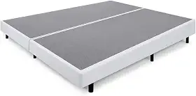 Cama Box Queen Anti Refluxo Branco Inclinada 158x198cm BF Colchões