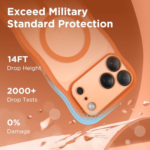 Coque iPhone 17 Pro Max antichoc protectrice avec anneau magnétique intégré