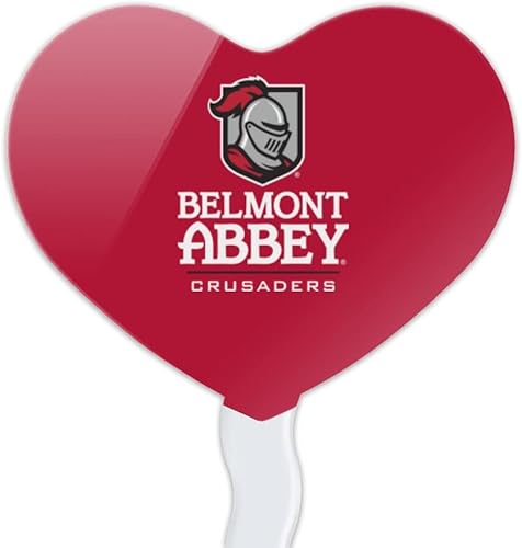 Miniatura 2 de Belmont Abbey College Crusaders - Juego de 6 piezas de decoración para cupcakes