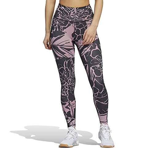 adidas Women's Optime Superher Training 7/8 Tights, Magic Mauve, X-Small
