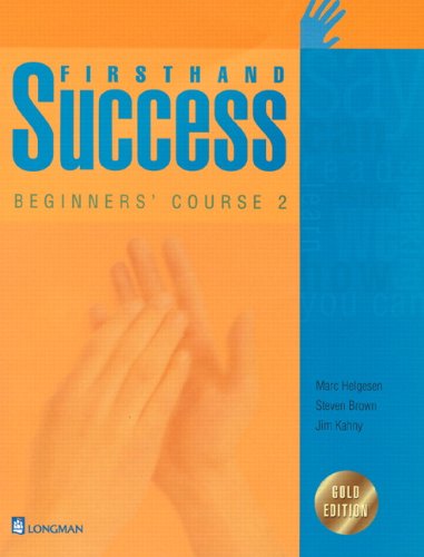Beginners' Course 2, Firsthand Success (English Firsthand Gold)