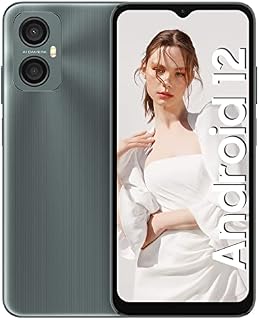 Mobile Phones Sim Free Unlocked, Blackview A52 Android 12 Phones, 3GB+32GB/TF1TB, Octa-Core, 13MP+5MP Cameras, 5180mAh, Dual SIM Smartphone, 6.517 inch HD+ IPS Screen, Face & Fingerprint Unlock -Black